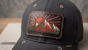Genuine Leather Hat Patches